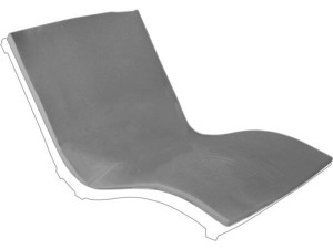 10.00.1442 Подушки для шезлонгов двойной шезлонг Heaven Swing Outdoor гранит Mbm