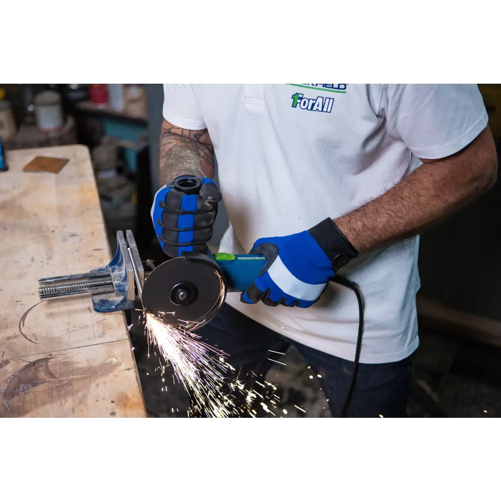 Сетевая болгарка Rockfield RF110AG мощностью 1100 Вт с диском 125 мм 89366513 STLM-0847151 - Вид №15