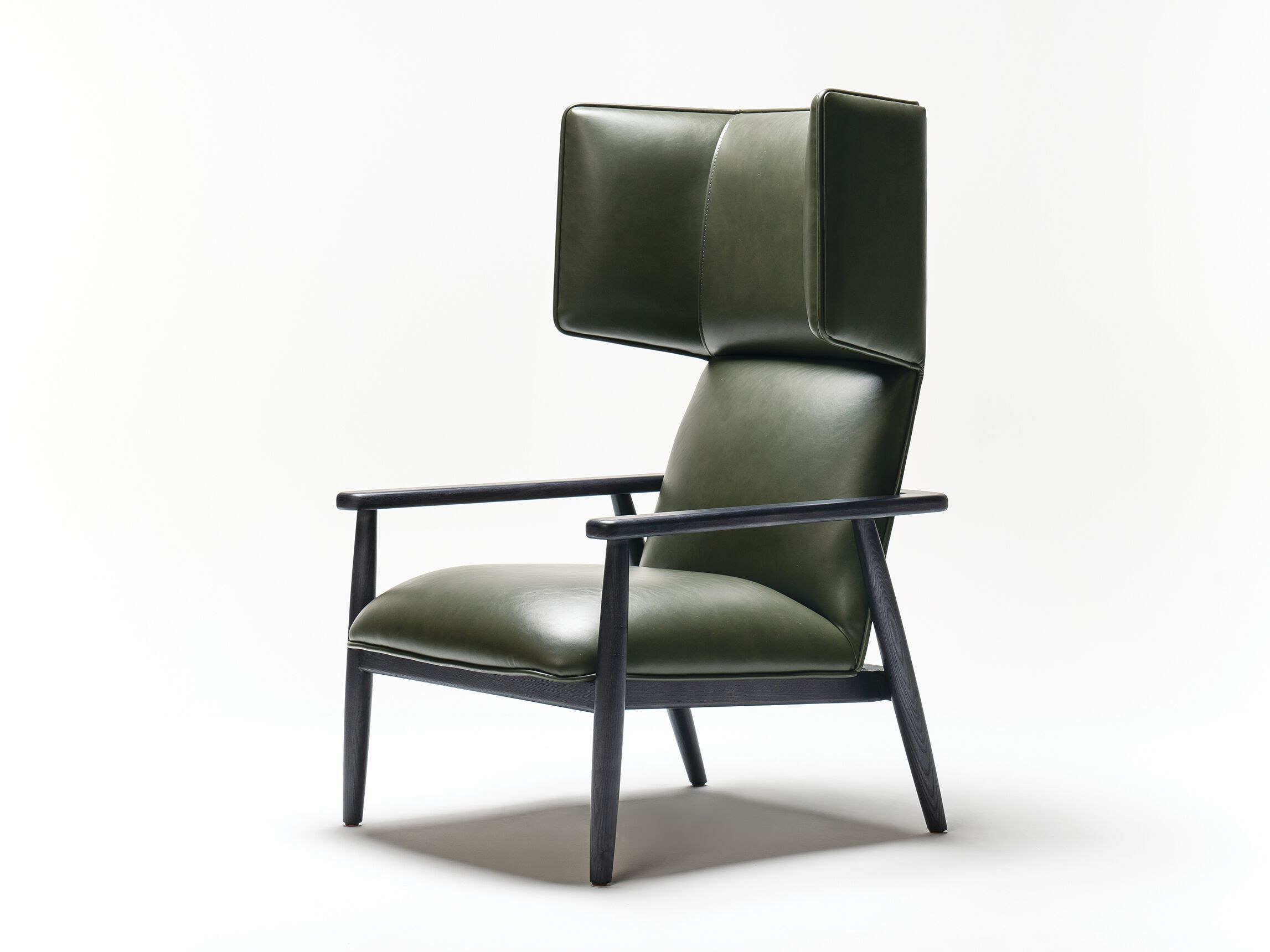 Кожаное кресло с высокой спинкой Papell Design Squarez ARCH-00097389 - Вид №4