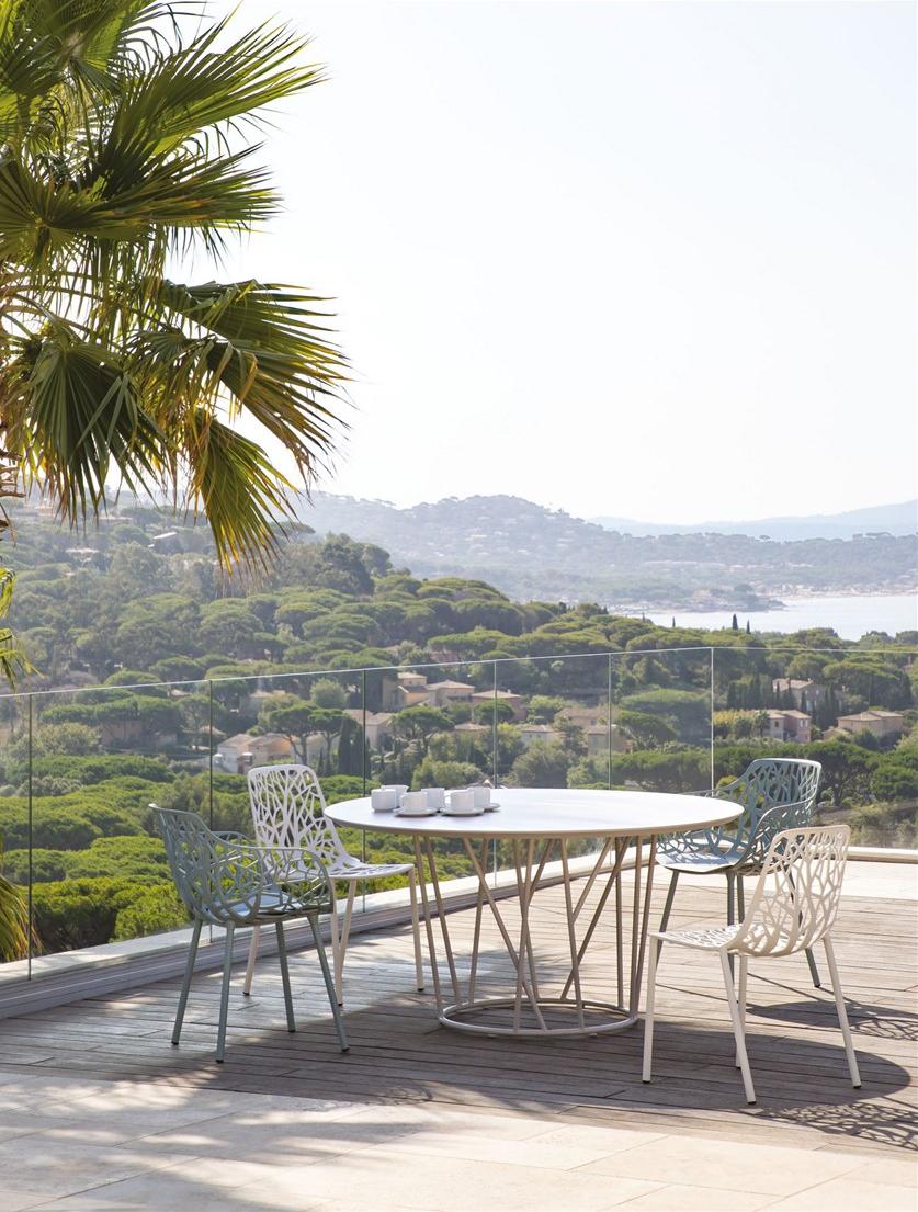 FAST Круглый садовый стол из алюминия Wild sun-id-1465660 - Вид №1