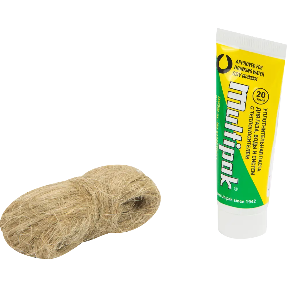 Комплект монтажный MULTIPAK №3 для газа (паста 20 грамм, лён 13 грамм) Santreyd STLM-2084512