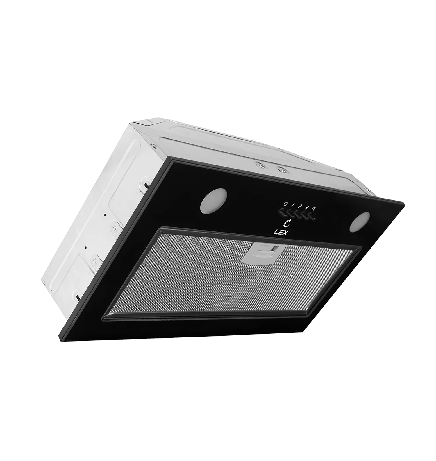 9919442 Вытяжка полновстраиваемая LEX GHOST G 600 черный STDN-0059453