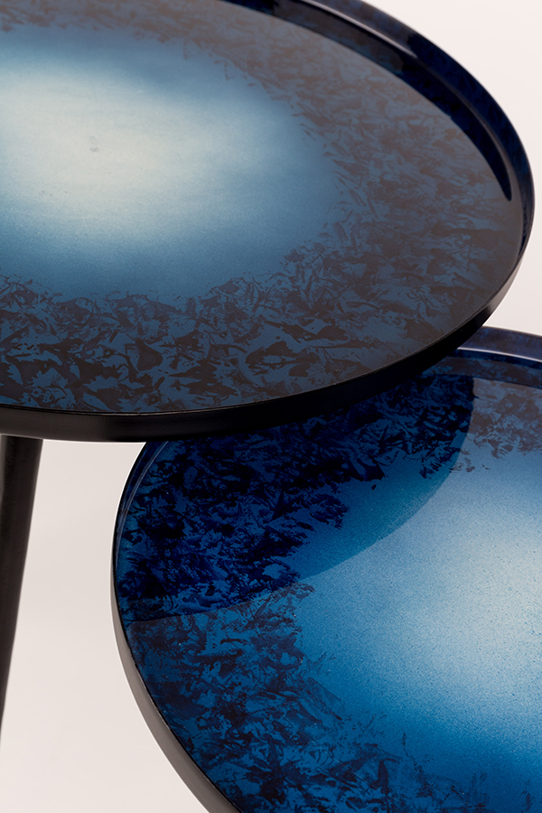 Комплект журнальных столов Flow set of 2, 2 шт, синий Zuiver 2300090 - Вид №7