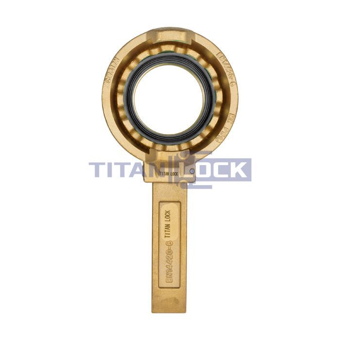 Соединение TankWagen, муфта (мама), латунь, TLMK80BR TITAN LOCK  - Вид №2