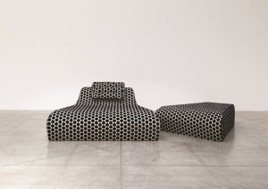 Модульный диван из ткани Casamance Fifties