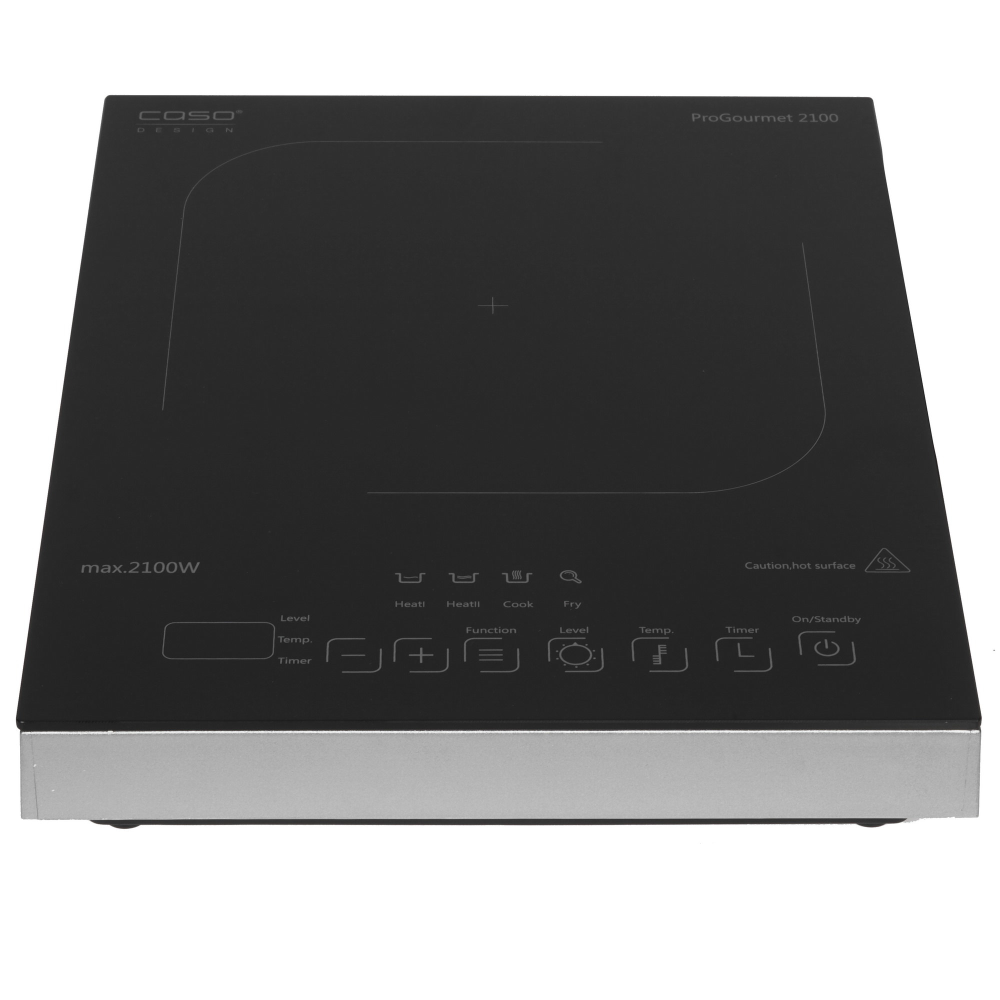 8117087 Плита компактная электрическая CASO Pro Gourmet 2100 черный STDN-0044872 - Вид №1