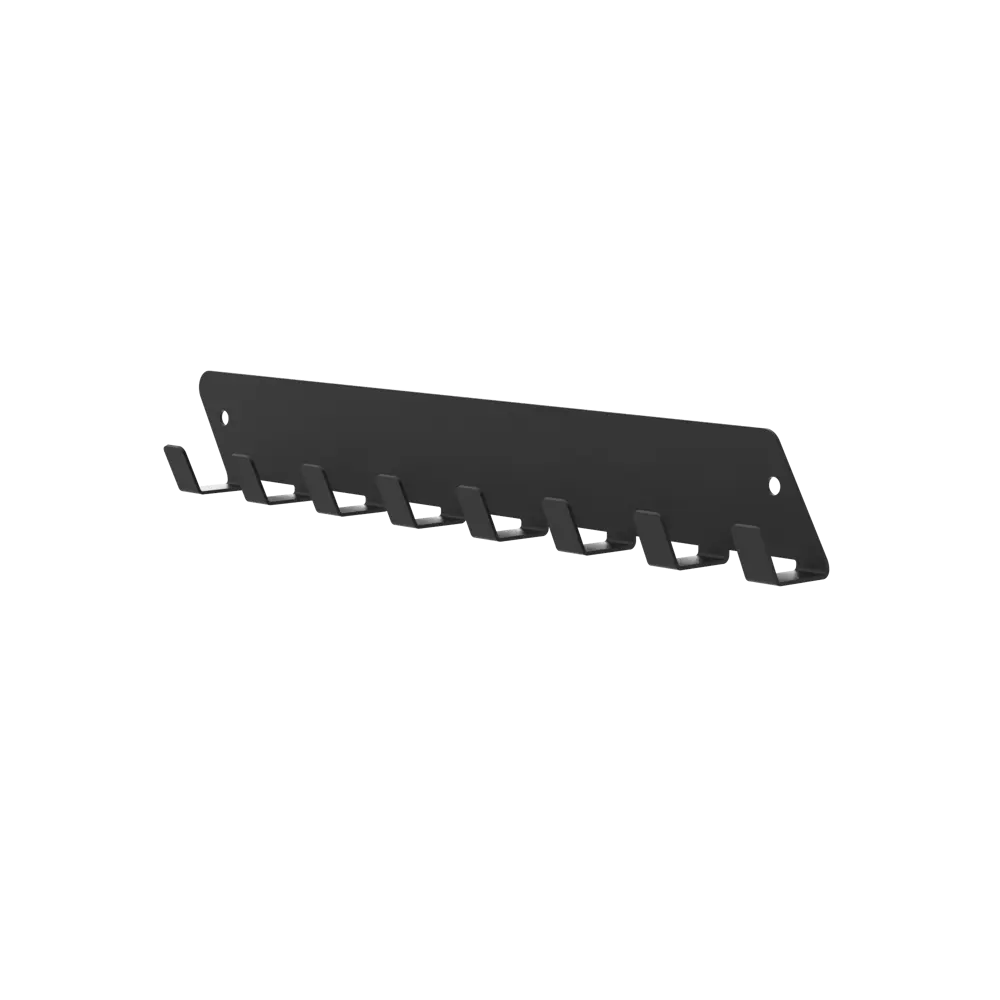 Вешалка настенная для одежды 36.3x5x3.6 см металл цвет черный Santreyd Лион STLM-2084877 - Вид №1