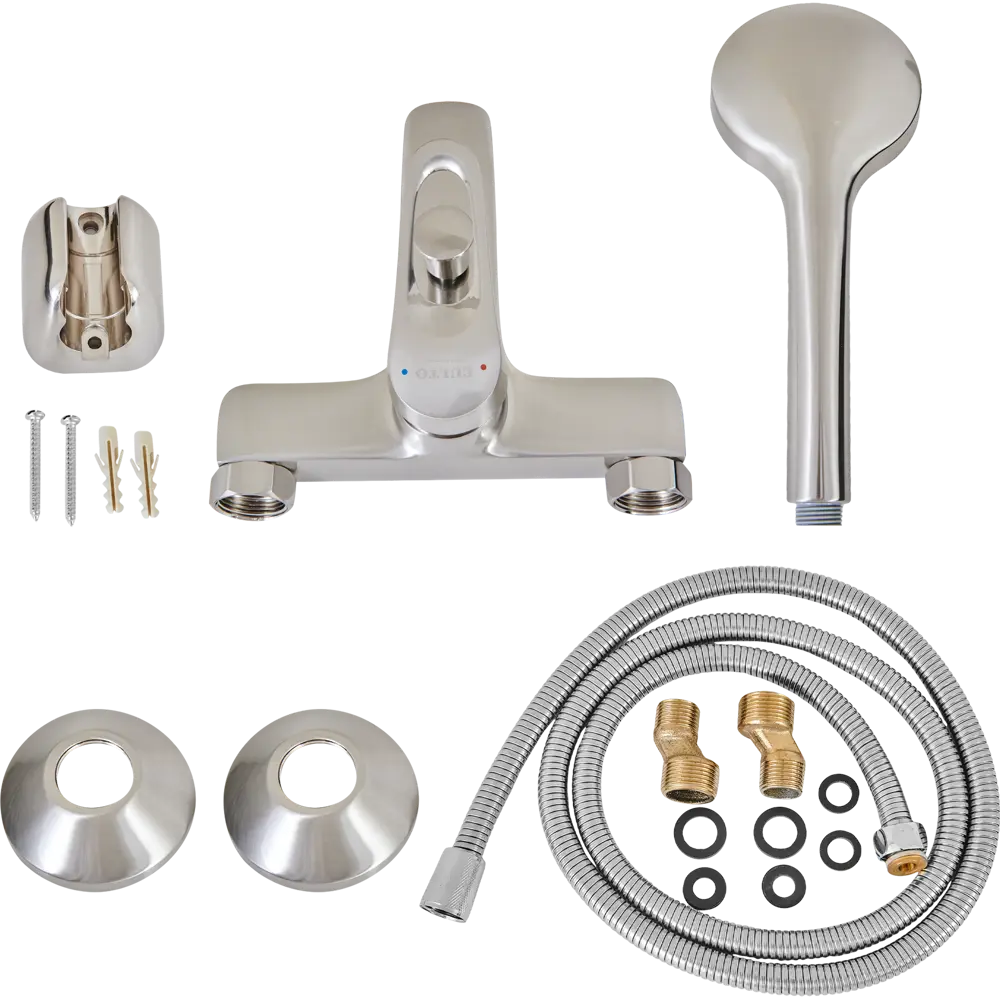 Смеситель для ванны Culto Silk однорычажный цвет хром STLM-2159254 - Вид №4
