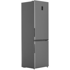 9248219 Холодильник с морозильником   Candy CFN6200SD серебристый