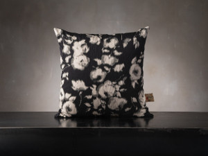 Квадратная подушка из вискозы и хлопка