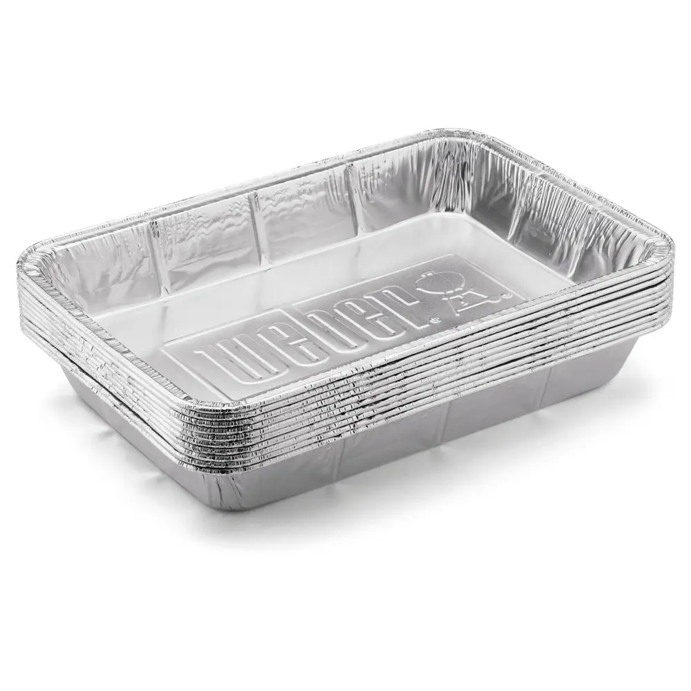 Поддоны алюминиевые Weber большие 10 шт STLM-2006589