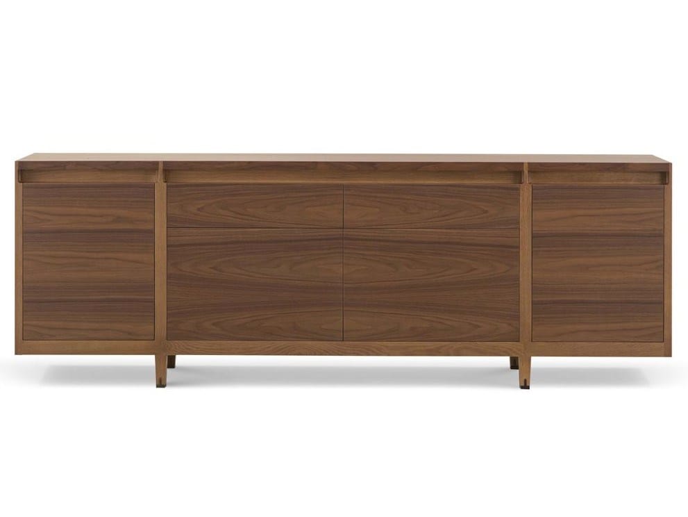 Шкаф из МДФ с распашными дверцами и ящиками ROCHE BOBOIS сборка ARCH-00104635 - Вид №1