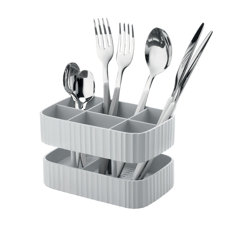 17820033 Сушилка для столовых приборов drain&safe серая Guzzini  - Вид №1