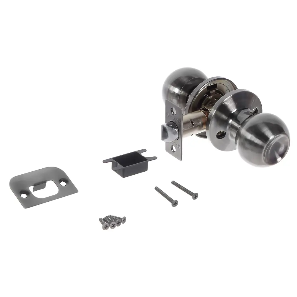 Ручка-защелка 624/BL PB-B без фиксатора сталь цвет бронза FUARO STLM-2076369 - Вид №1