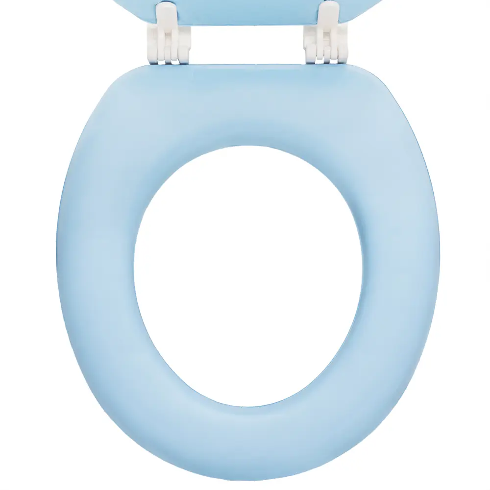 Сиденье для унитаза мягкое, цвет голубый Santreyd Без серии STLM-2186337 - Вид №3