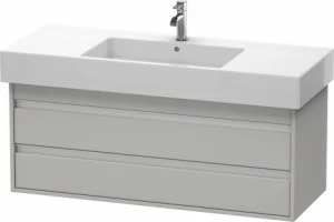 KT664200707 Ketho Тумбочка подвесная Бетонно-серый матовый декор