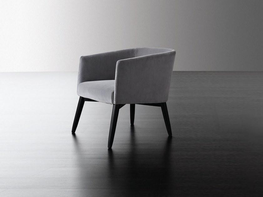 Meridiani Кресло со съемным чехлом из ткани с подлокотниками Lolyta sun-id-1383557 - Вид №1