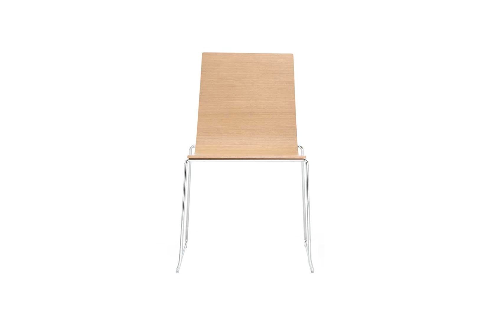 Штабелируемый стул из дуба Andreu World Линейная ARCH-00106199 - Вид №6