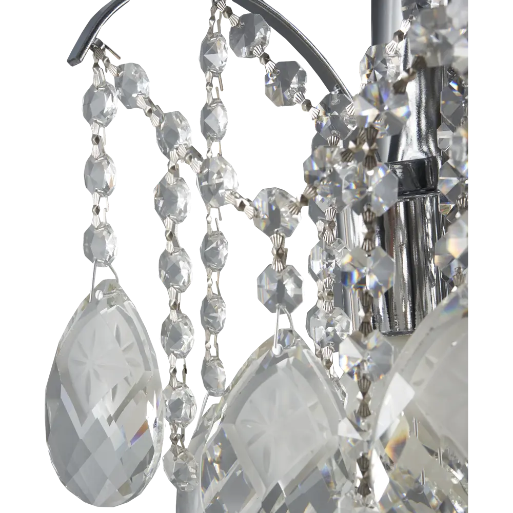 Бра «Бриз 7» E27х2 60 Вт цвет хром DE CITY STLM-2109113 - Вид №3