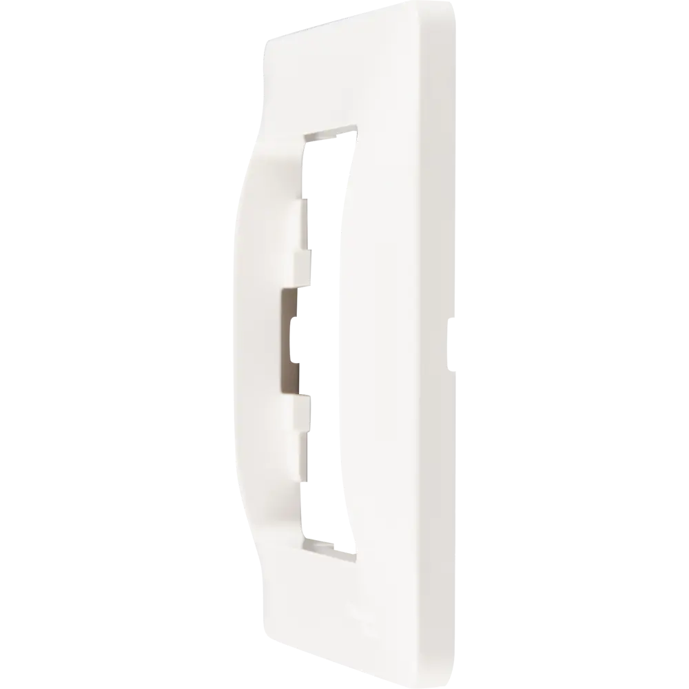 84693669 Рамка для розеток и выключателей Schneider Electric Glossa 1 пост одинарная цвет молочный STLM-0053764 - Вид №2