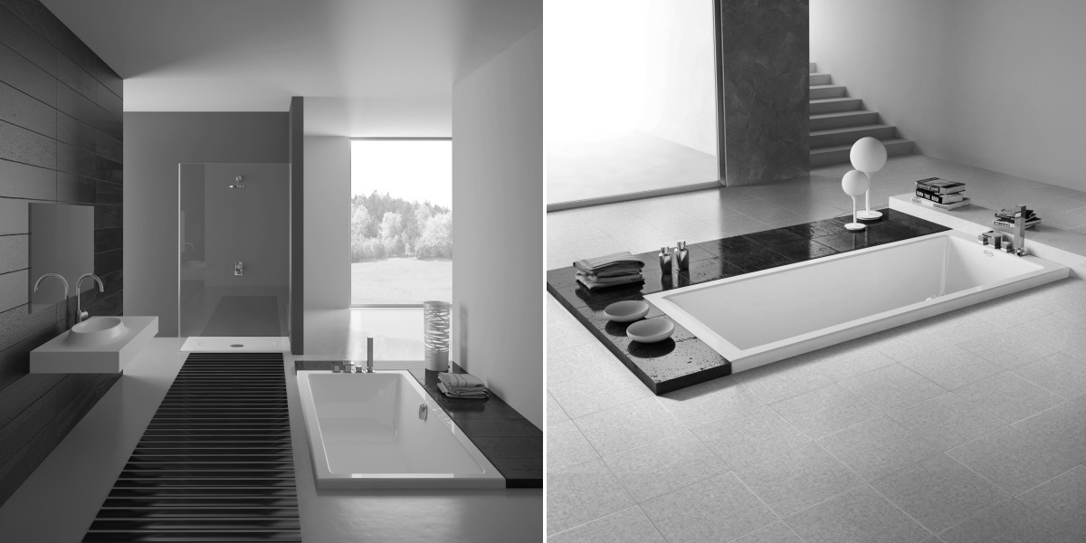 Ванна с наддувом без панелей Moove Blower 180х80 9B50-067 Sx Jacuzzi 9B50067SX - Вид №3