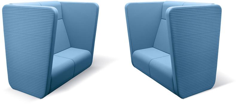 LD Seating 2-х местный диван с высокой спинкой Meeting port Km2/br-01 - Вид №1