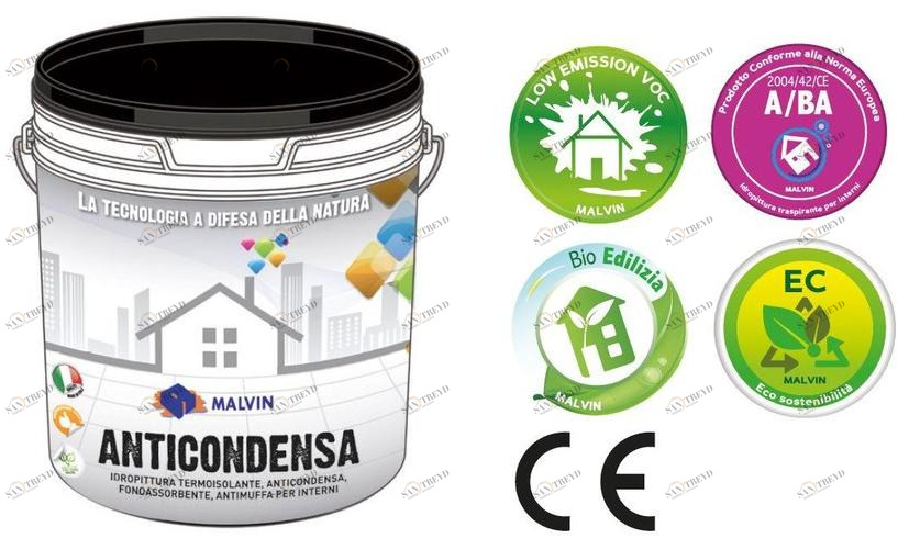 malvin Дышащая антиконденсатная краска на водной основе sun-id-1513427