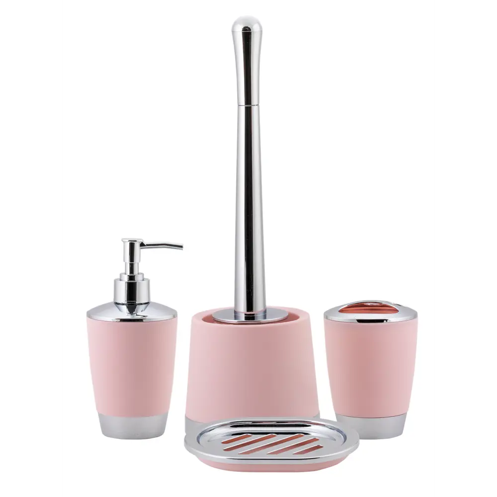 Ёршик для унитаза Swensa Альма цвет розовый STLM-2139574 - Вид №2