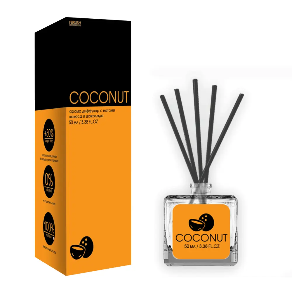 Ароматический диффузор Fbrush Coconut 50 мл STLM-2209186