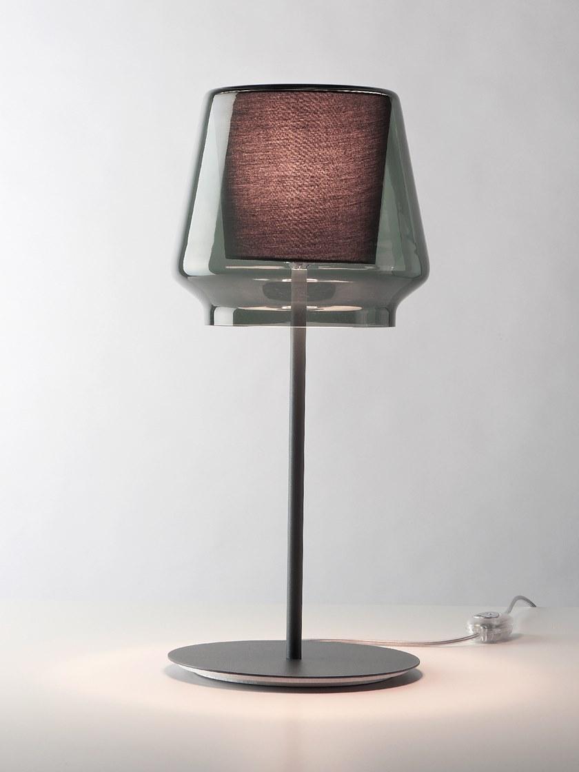 millelumen Настольная лампа из алюминия и стекла Aleve sun-id-1403579 - Вид №4