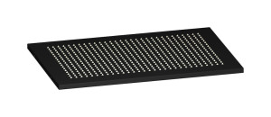 полувстраиваемая душевая лейка с дождевой струей WE ARE IB av520np Matt Black Aqua