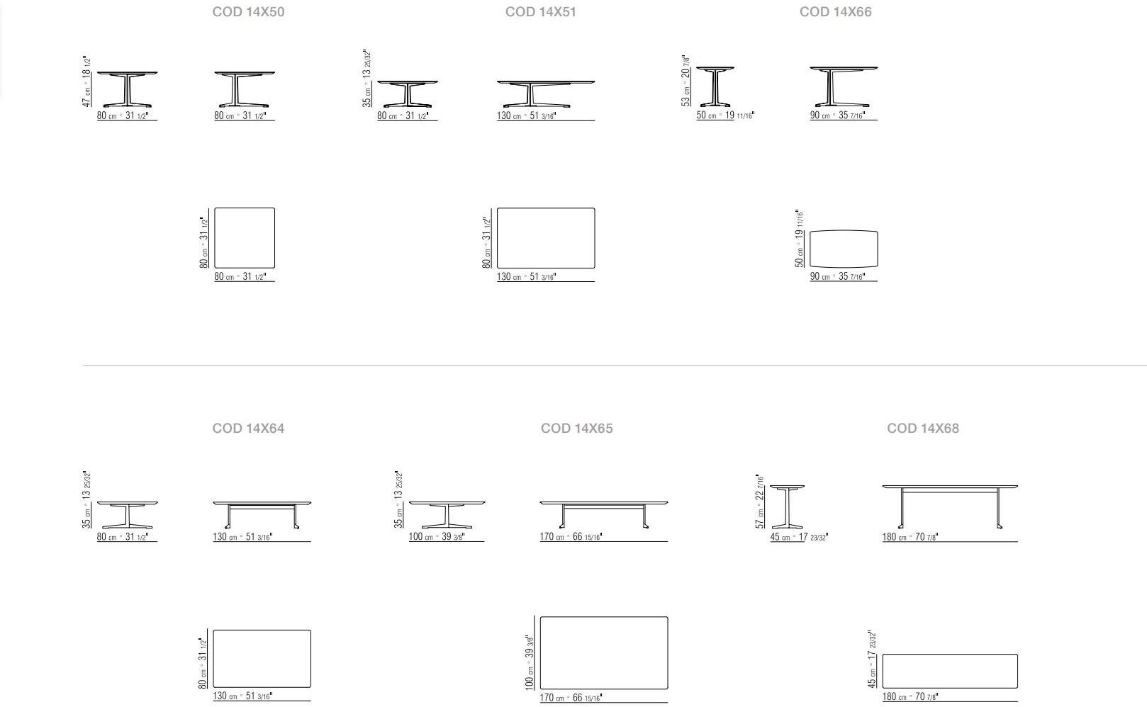Flexform Деревянный журнальный столик с основанием 4 звезды Fly sun-id-1509360 - Вид №2