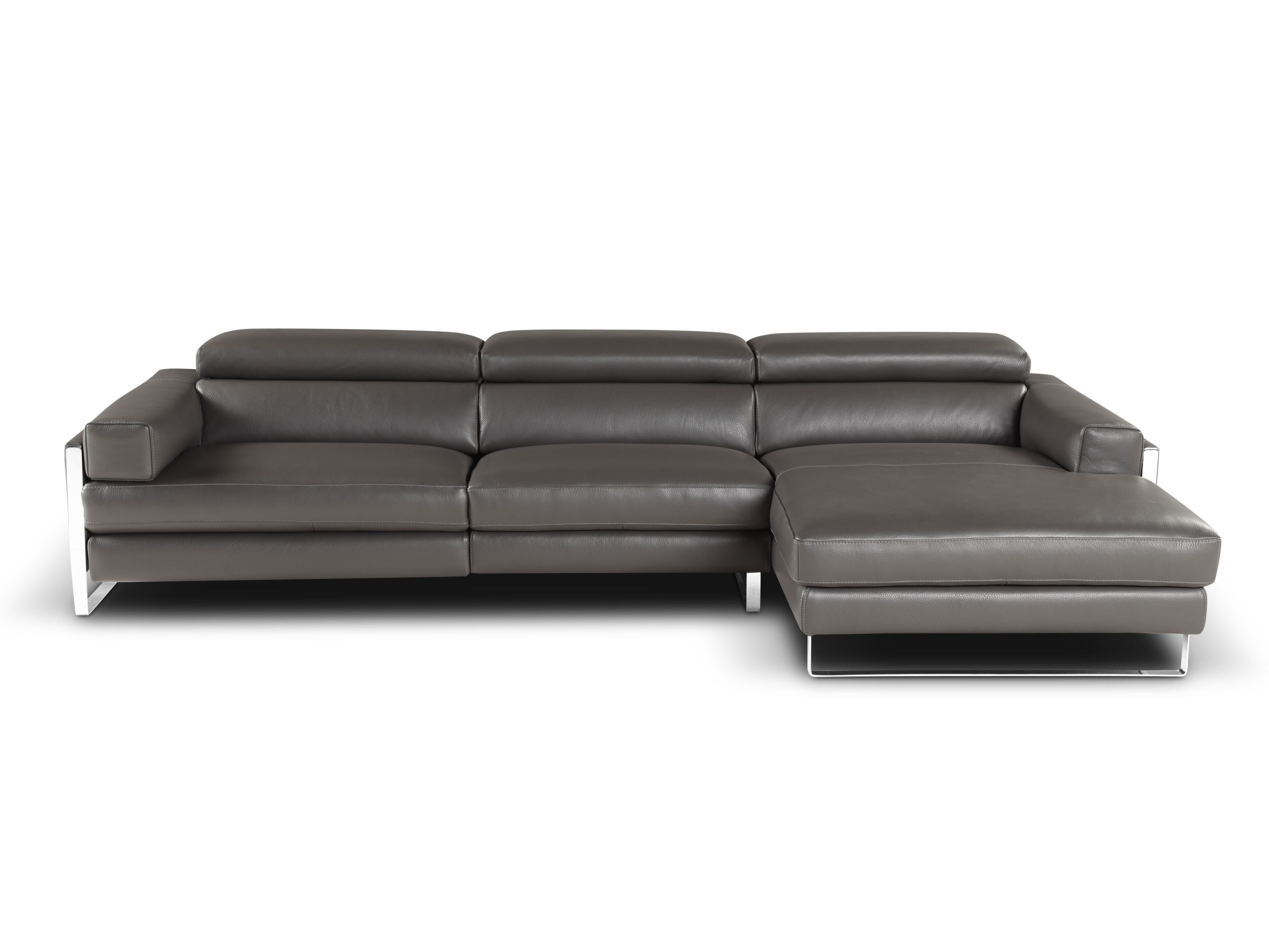 Модульный кожаный диван с откидывающейся спинкой Calia Italia премиум ARCH-00111378