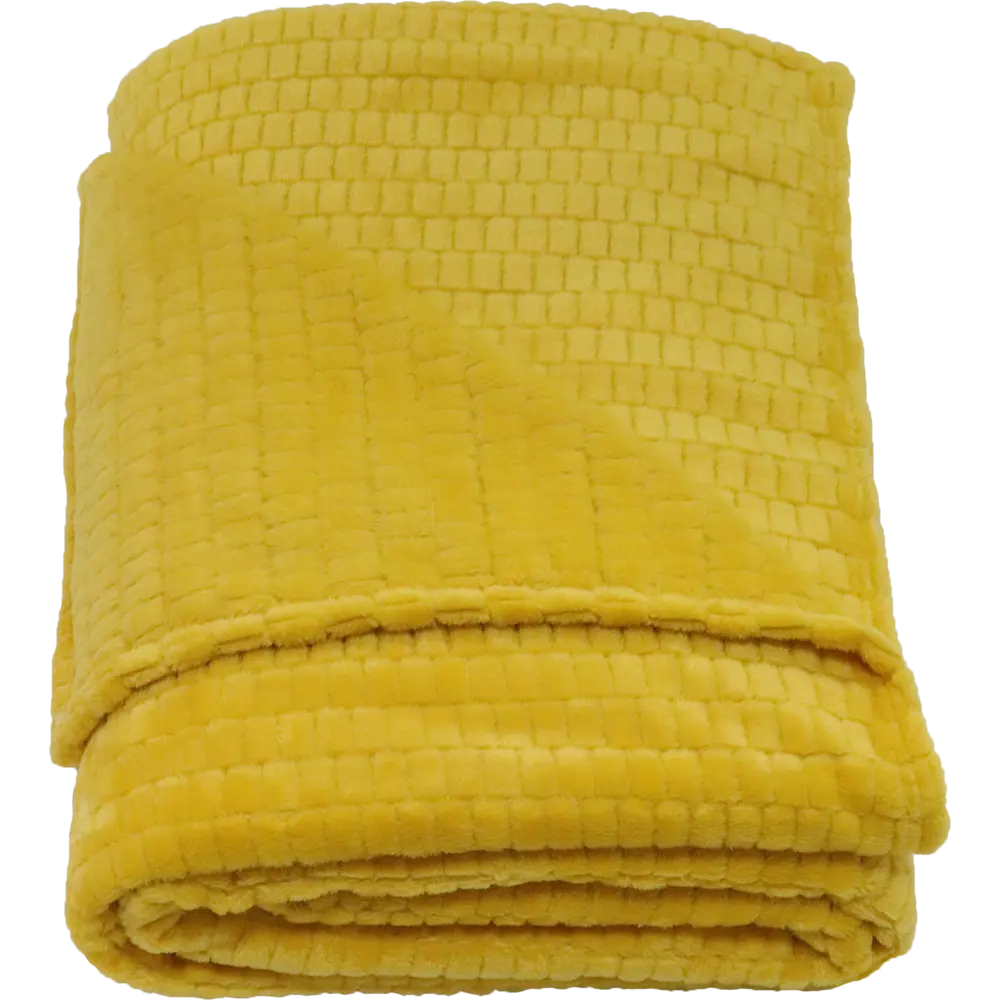 Плед Ardenza Viestе 180х200 см фланель цвет желтый Vieste STLM-2158028 - Вид №2