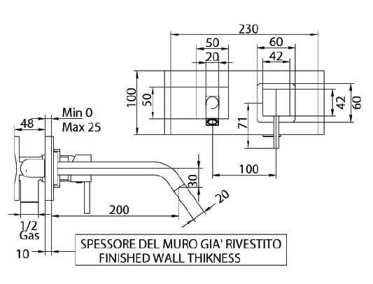 7511200001 Смеситель Bandini Ice Cube Santreyd - Вид №1