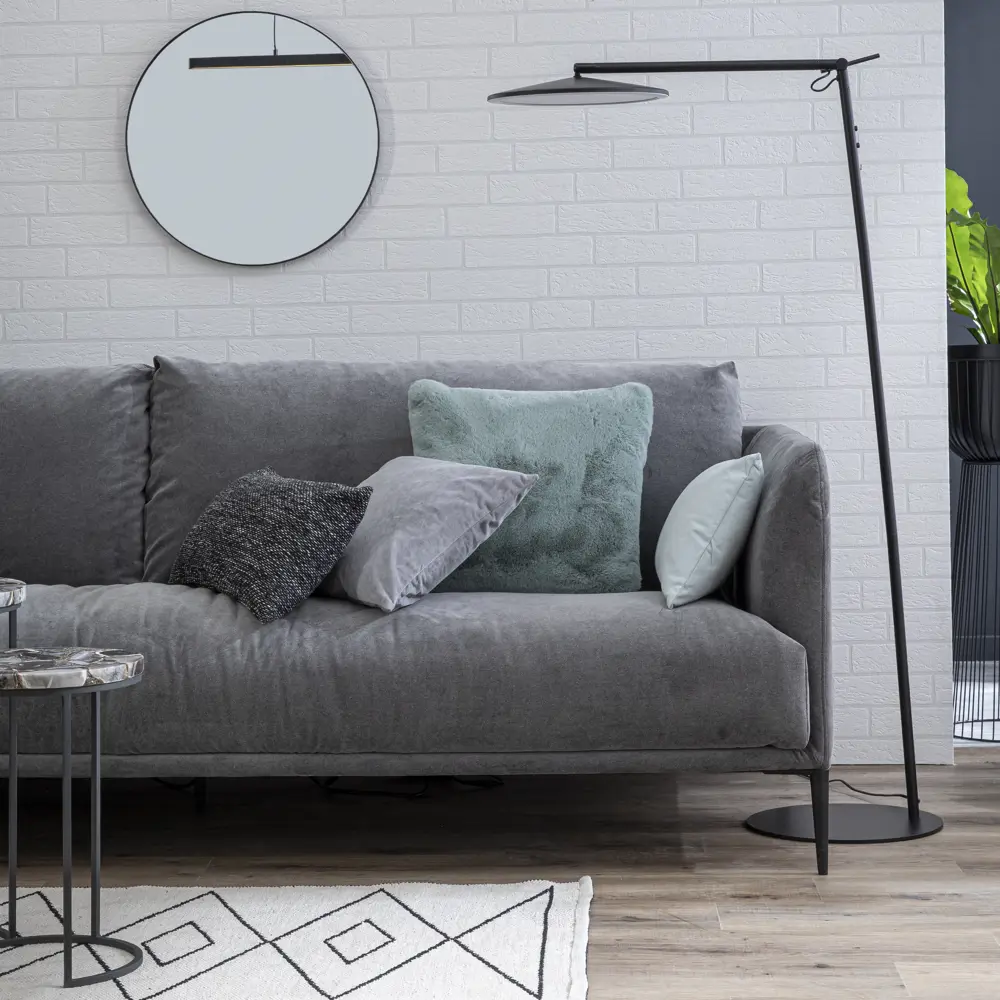 Зеркало круглое INSPIRE Circle - серебристая элегантность 51 см 82143135 STLM-0020314 - Вид №7