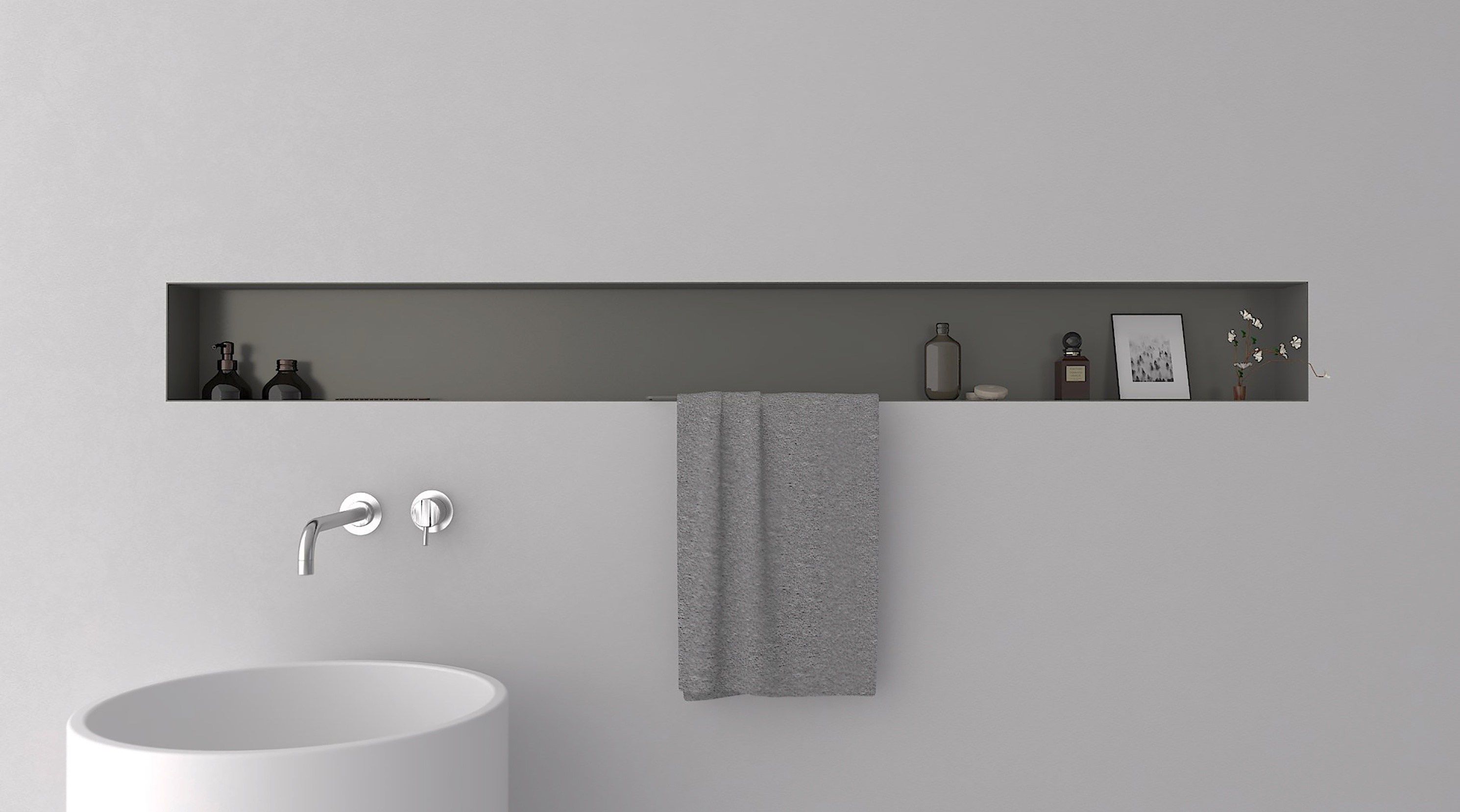 Настенная встраиваемая полка Antoniolupi OMBRA ARCH-00097445 - Вид №2