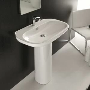 19006 Накладная раковина на столешницу  овальная Ceramica Hidra ABC