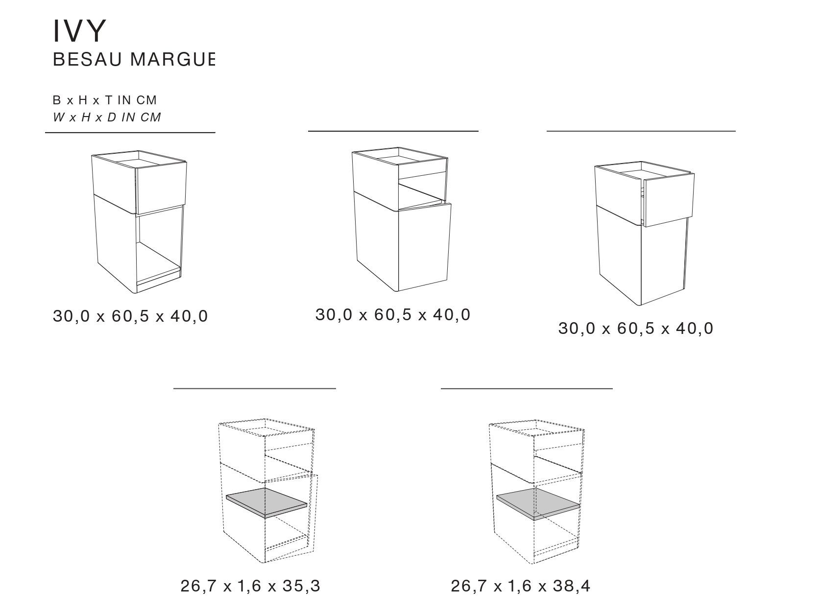 Модульный деревянный комод Schonbuch IVY ARCH-00020816 - Вид №26