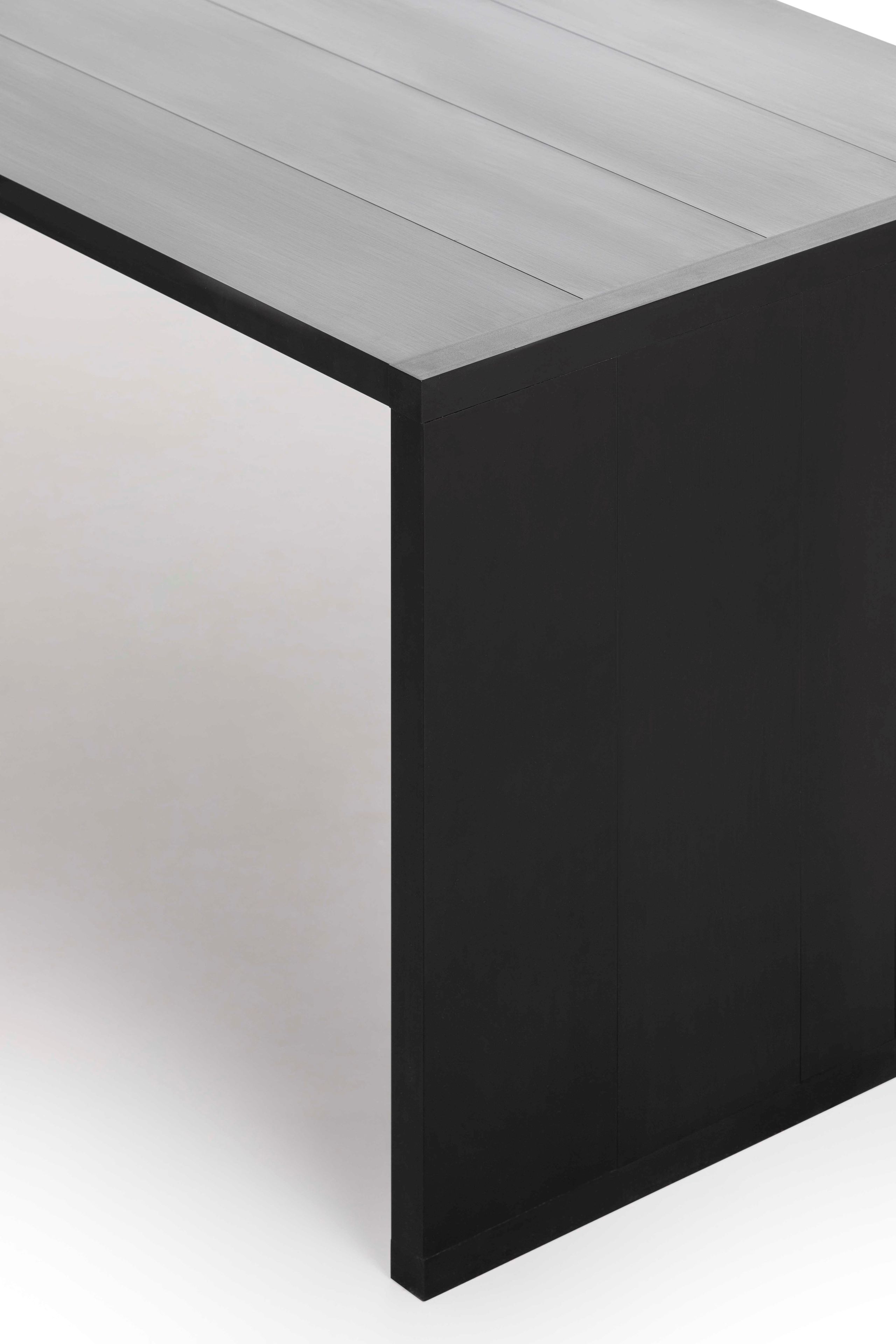 Садовая скамейка из анодированного алюминия GANDIABLASCO GBModular ARCH-00112712 - Вид №7