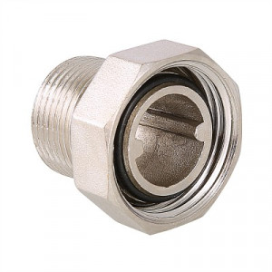 VTr.015.N.05 Фитинг резьбовой – полусгон с накидной гайкой Valtec 3/4"