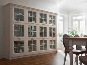 Callesella Arredamenti Модульная витрина из дерева и стекла Kitchen sweet kitchen