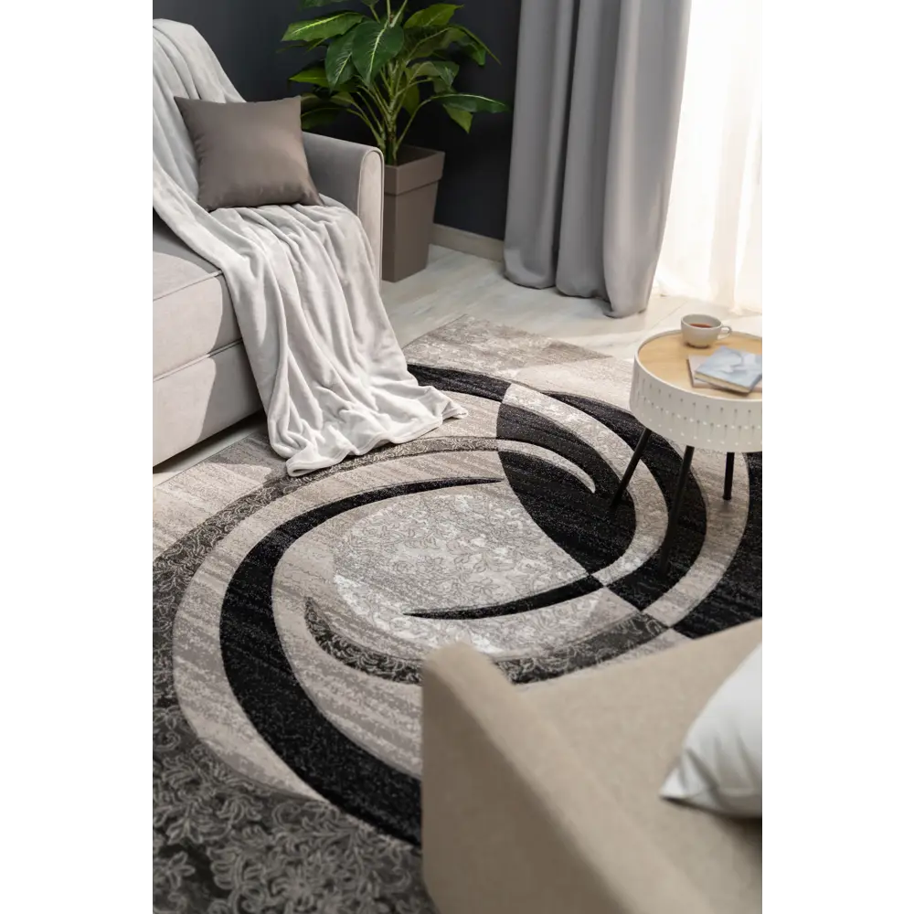 Ковер полипропилен Mega Carving D264 200x300 см цвет серый 17923872 STLM-2087549 MERINOS  - Вид №4