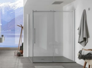 INDA® Стеклянный душевой бокс с раздвижной дверцей Air B833…-b825…