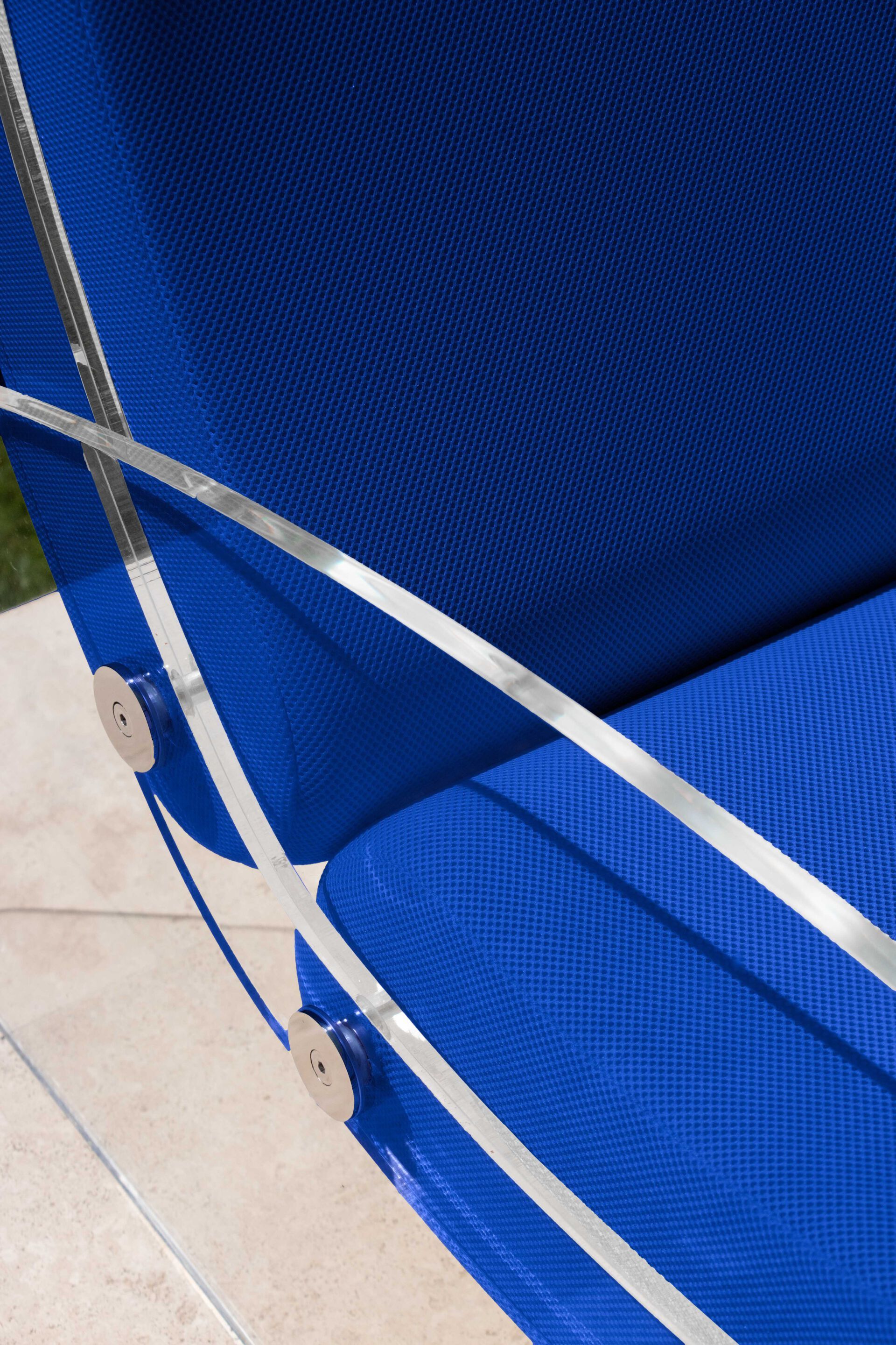 Кресло из ПММА и ткани с подлокотниками KUUMO MW03 ARCH-00110412 - Вид №5