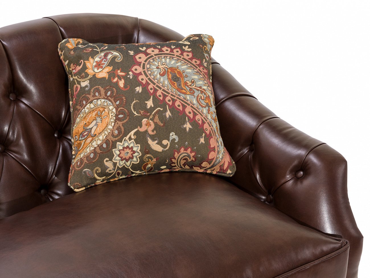 Диван Viscontin прямой коричневый KELLY LOUNGE ДИЗАЙНЕРСКИЕ 045509 Коричневый  - Вид №4