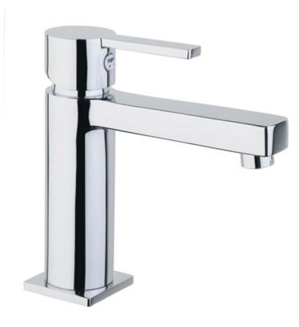 77CR7520 Santan Aosta, однорычажный смеситель для раковины с донным клапаном, цвет хром 