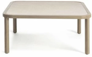 Ethimo Квадратный керамический журнальный столик Grand life