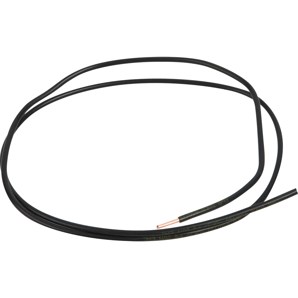 Провод Electraline ПУВ 1x4 на отрез ГОСТ цвет черный STLM-2132479 - Вид №1