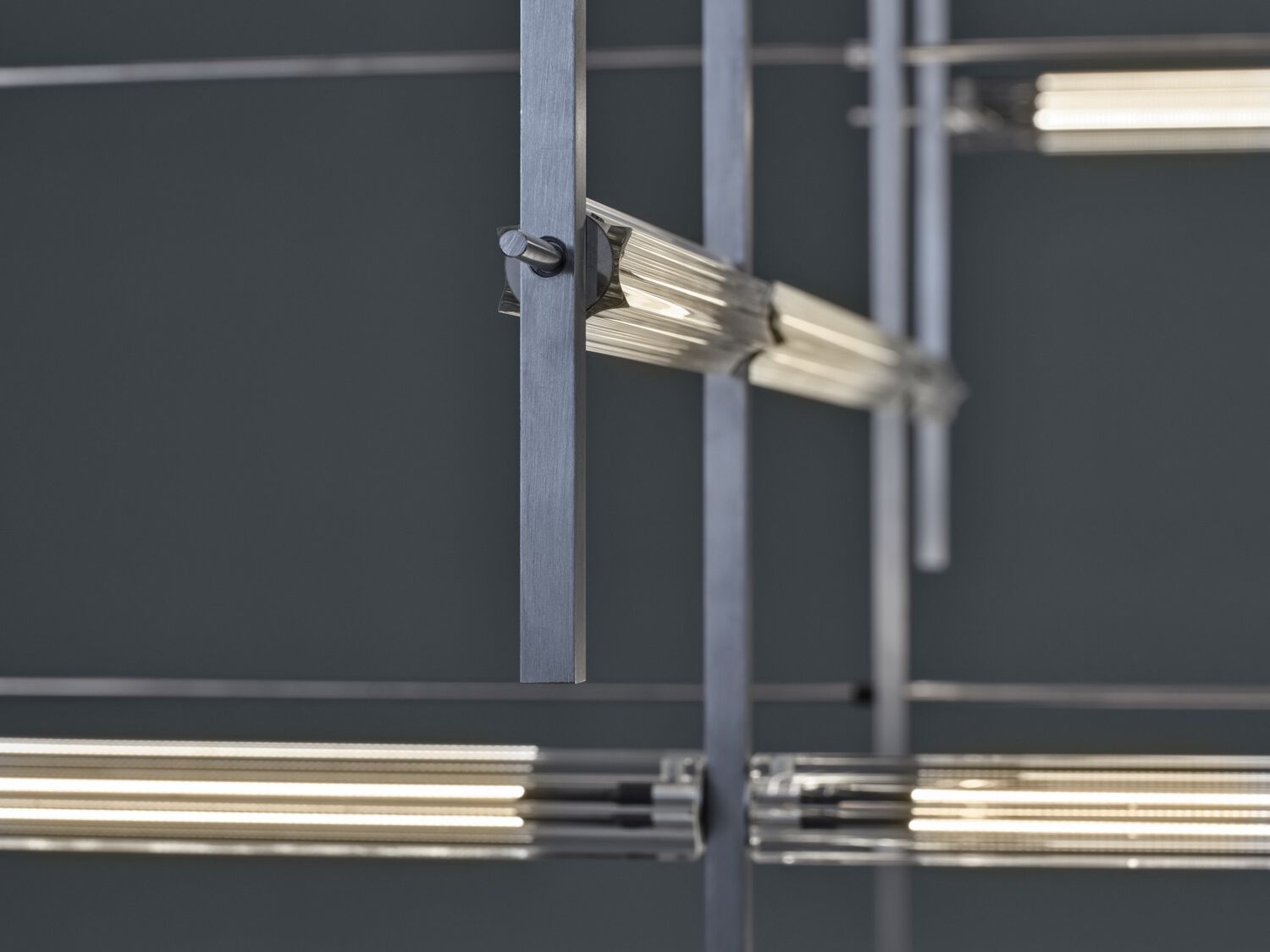 Стеклянный подвесной светильник Quasar сетка ARCH-00137503 - Вид №4